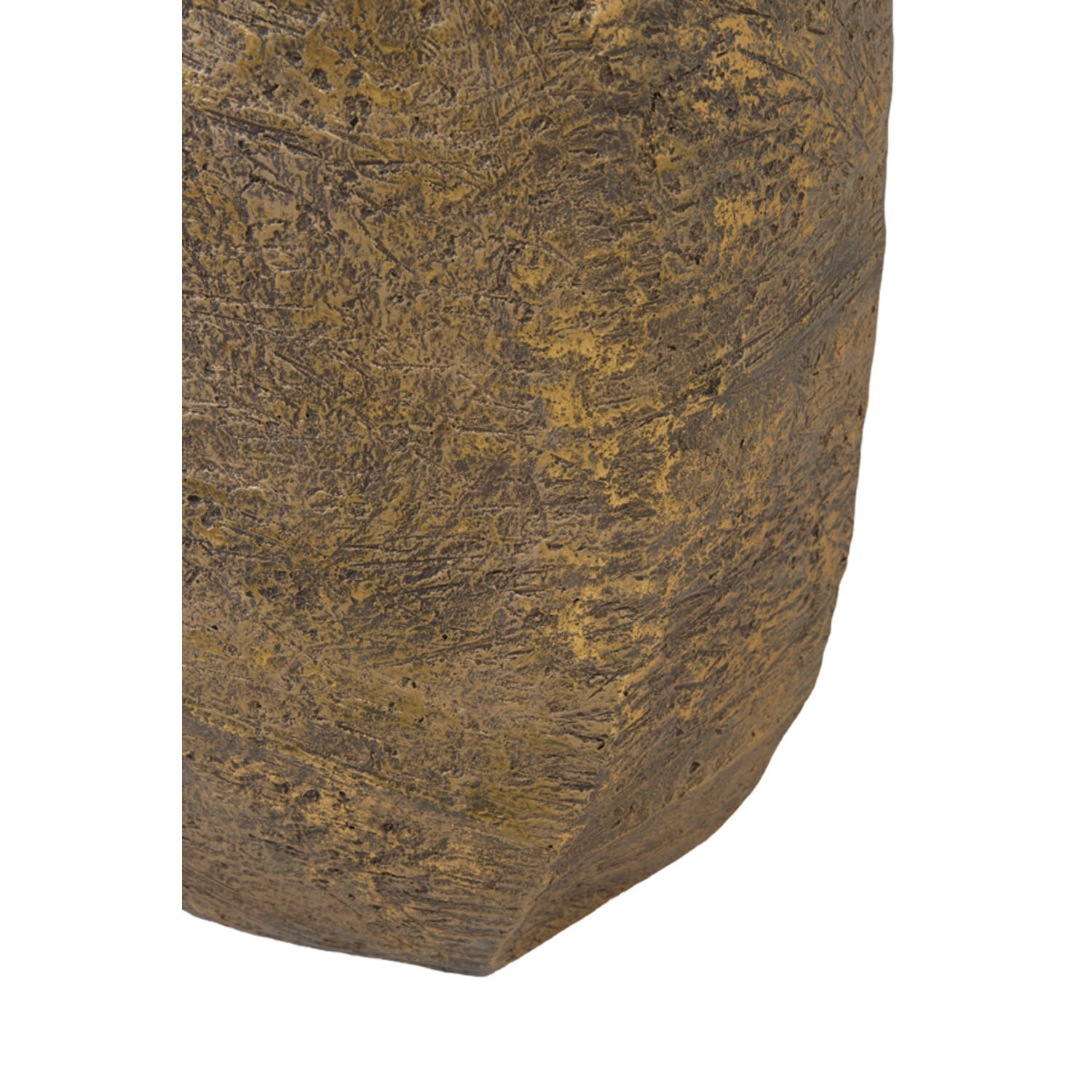Pot deco 50x47x88 cm AGELO antique gold