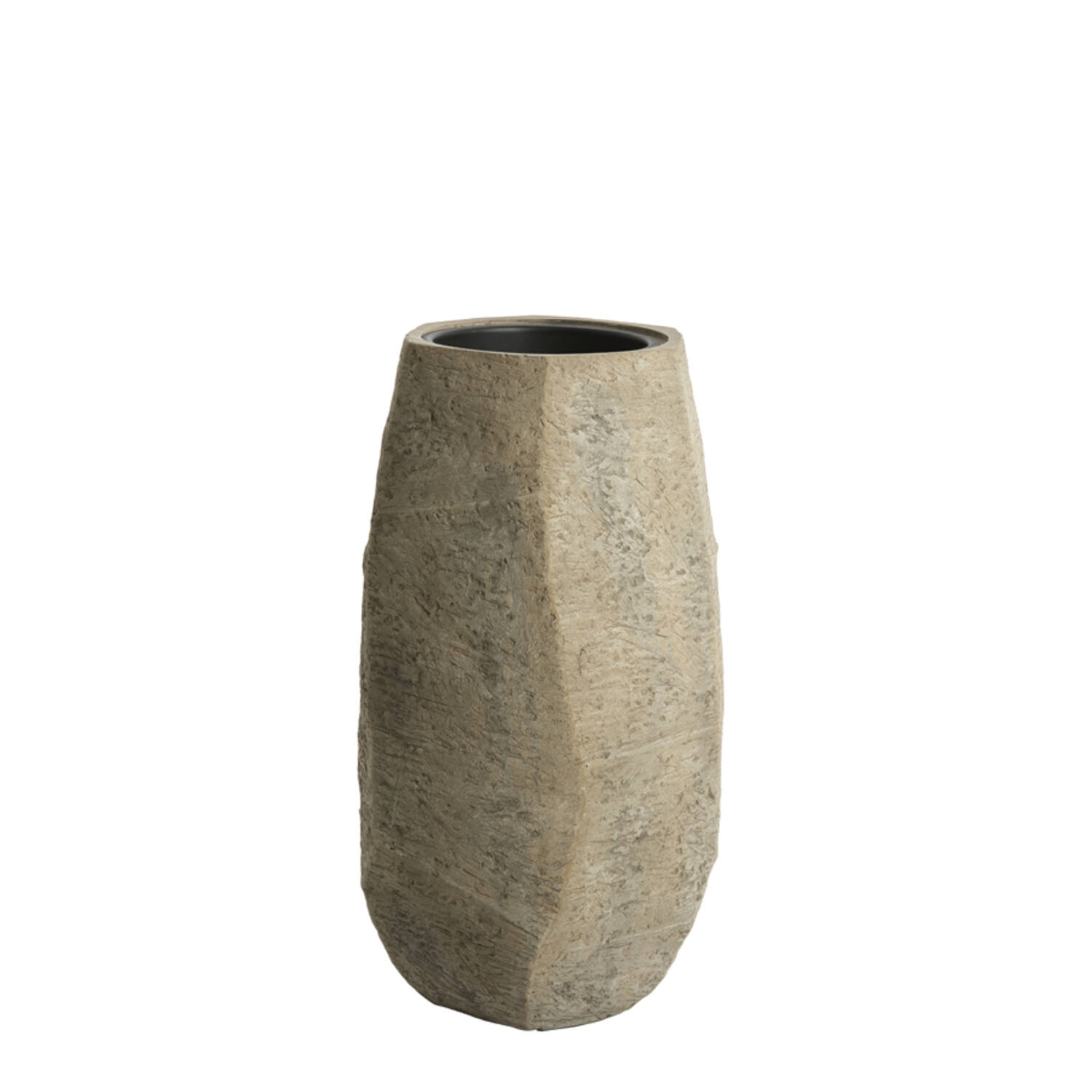 Pot deco 50x47x88 cm AGELO taupe