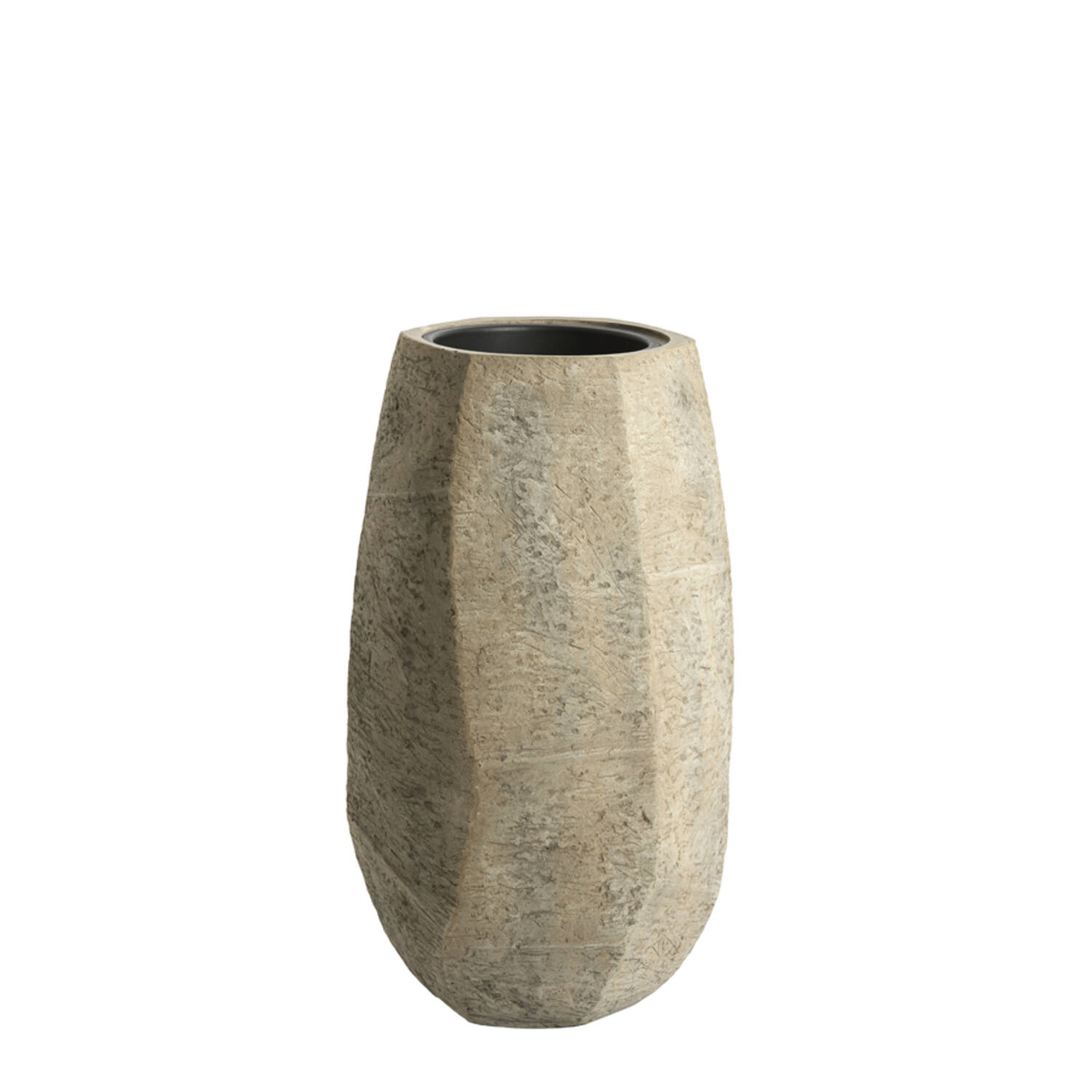 Pot deco 50x47x88 cm AGELO taupe