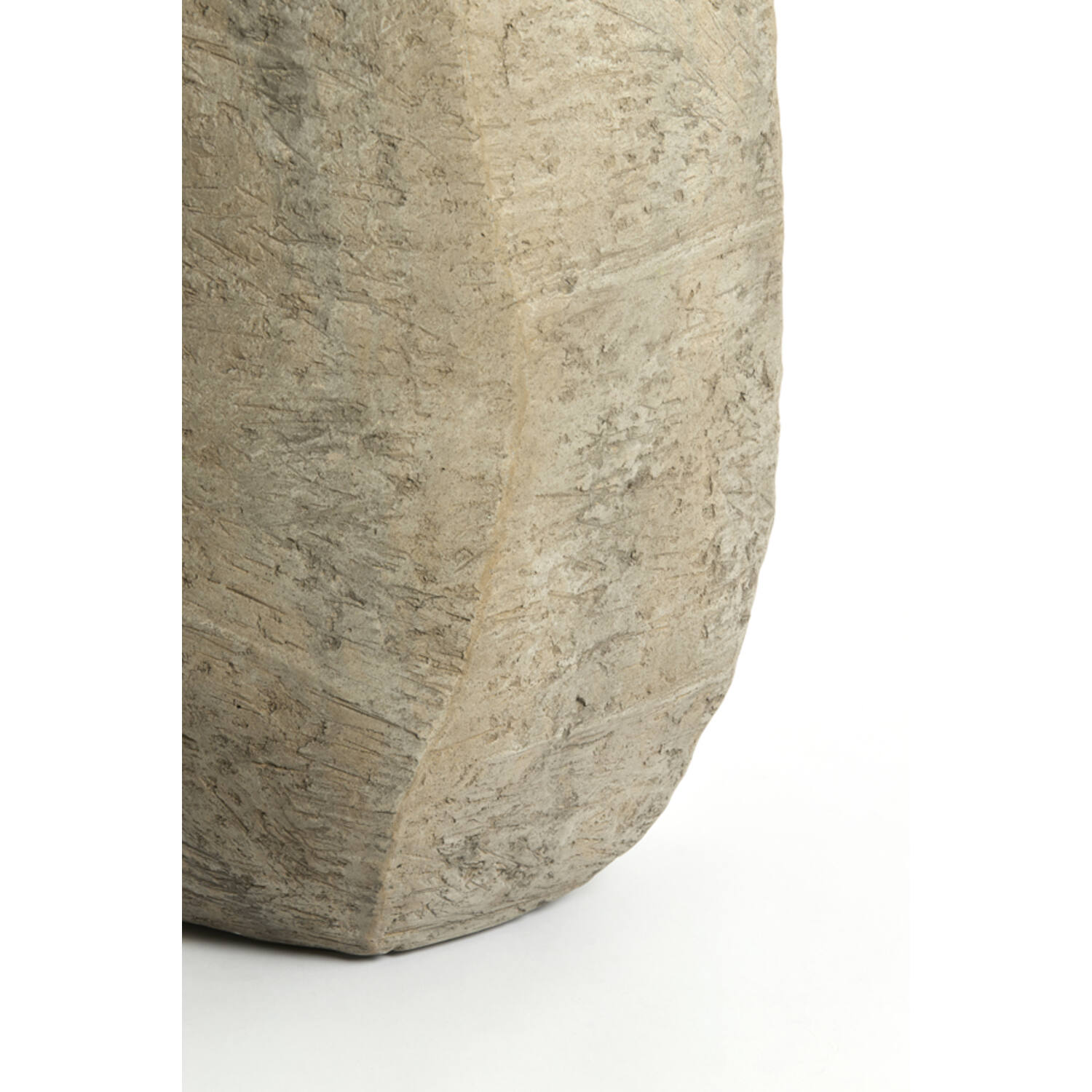 Pot deco 50x47x88 cm AGELO taupe