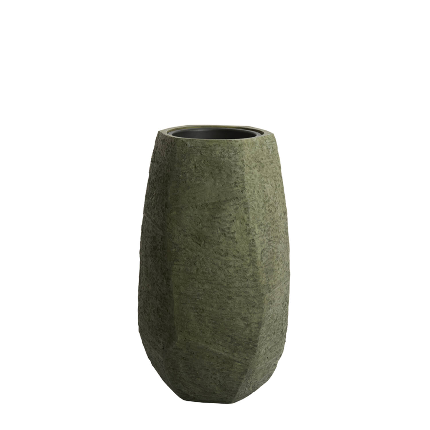 Pot deco 50x47x88 cm AGELO olive green