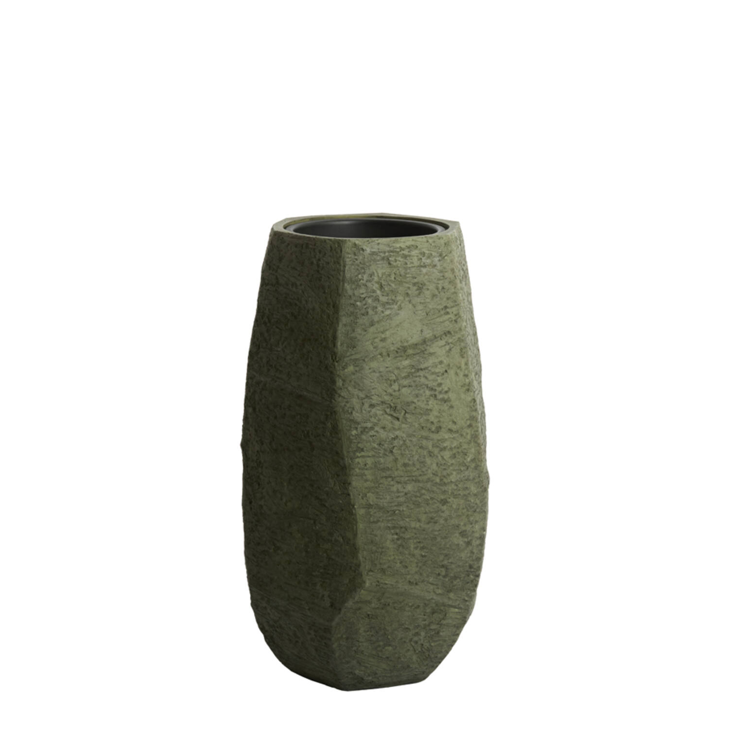 Pot deco 50x47x88 cm AGELO olive green