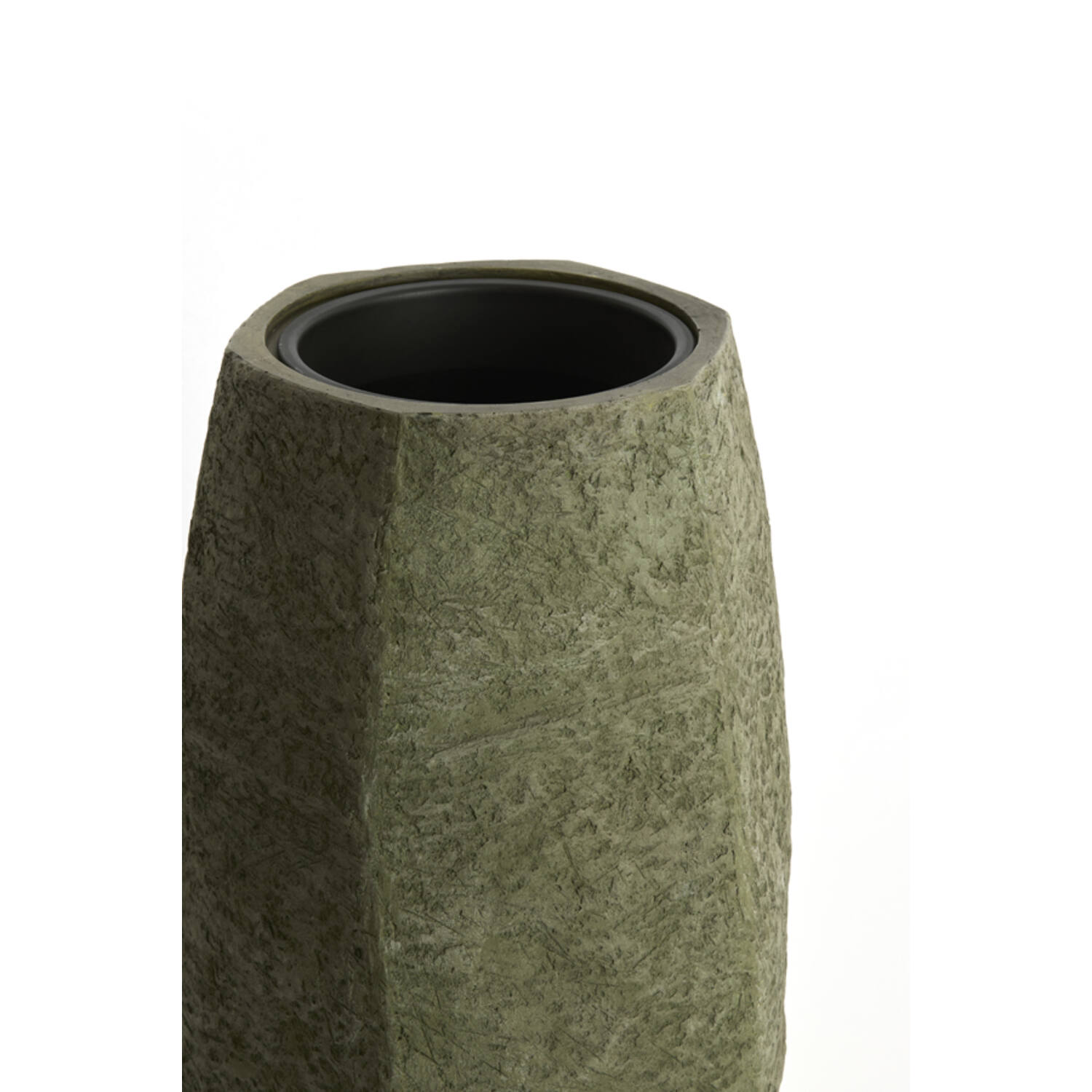 Pot deco 50x47x88 cm AGELO olive green