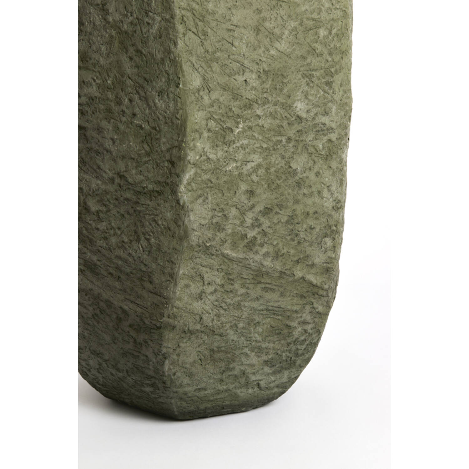 Pot deco 50x47x88 cm AGELO olive green