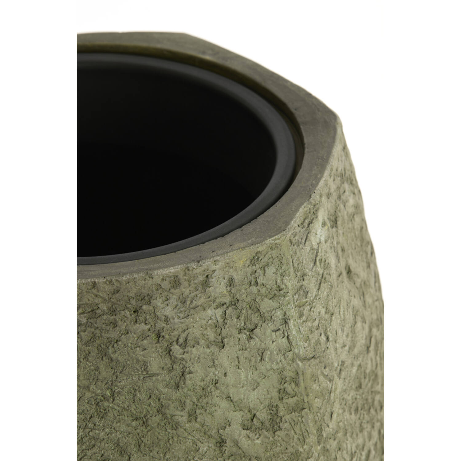 Pot deco 50x47x88 cm AGELO olive green