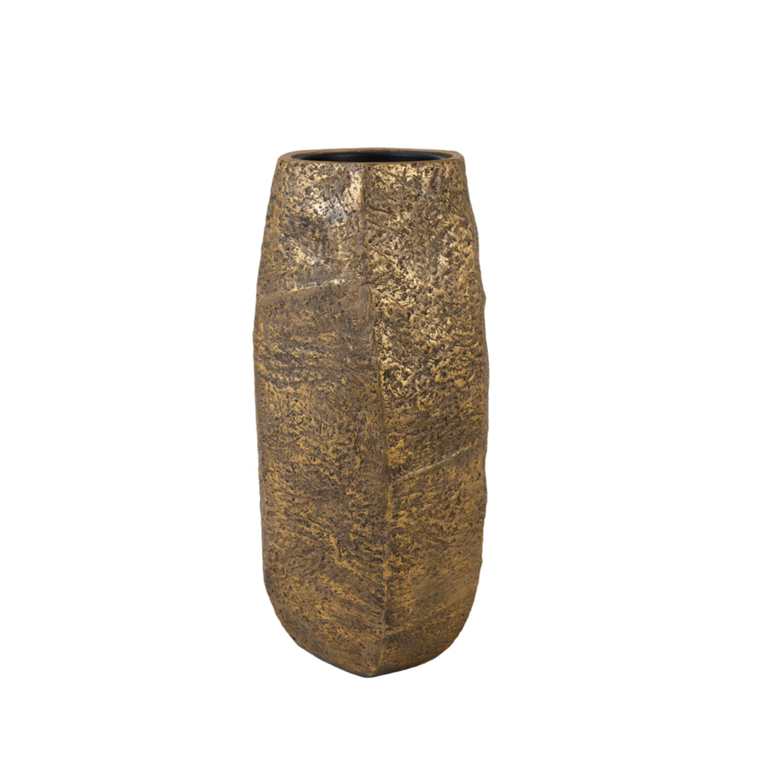Pot deco 50x47x105 cm AGELO antique gold