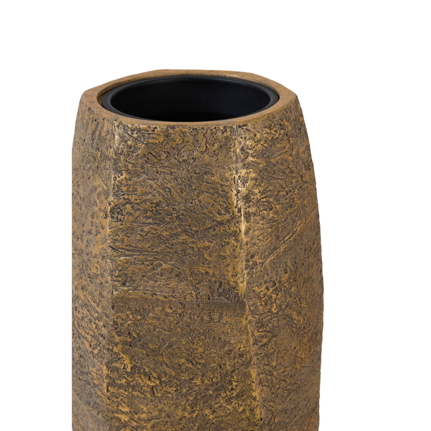 Pot deco 50x47x105 cm AGELO antique gold