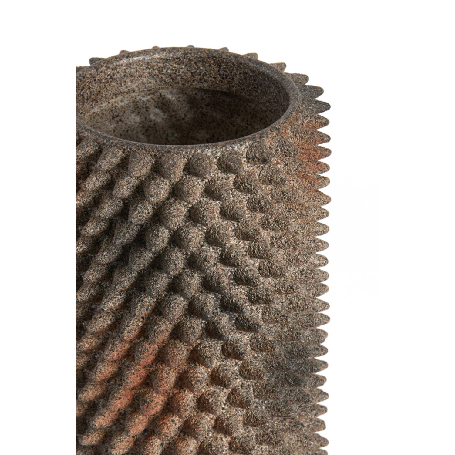 Vase deco Ø17x32,5 cm CALDRAS dark brown