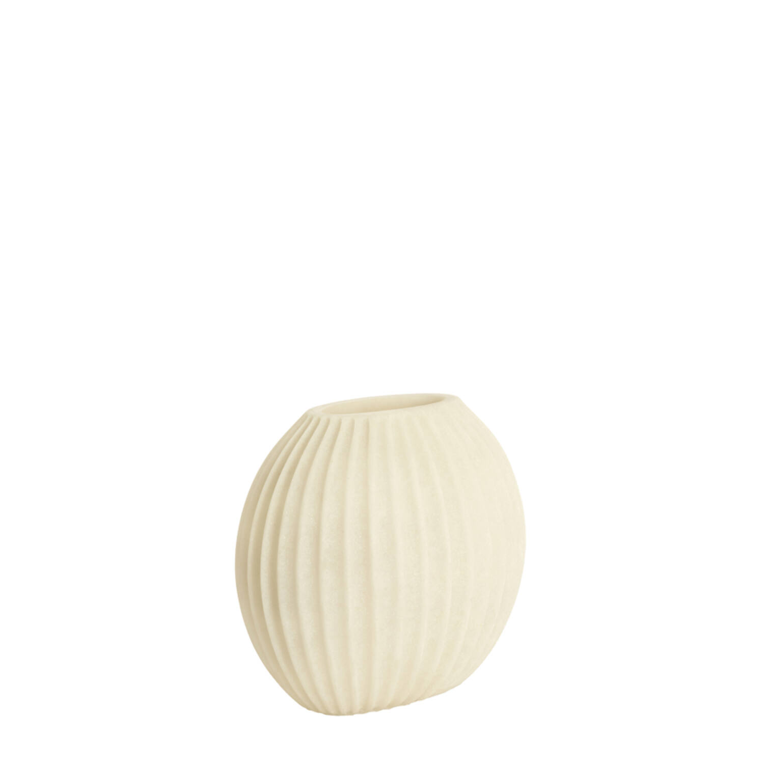 Vase 29x18x24 cm MIRALLI cream
