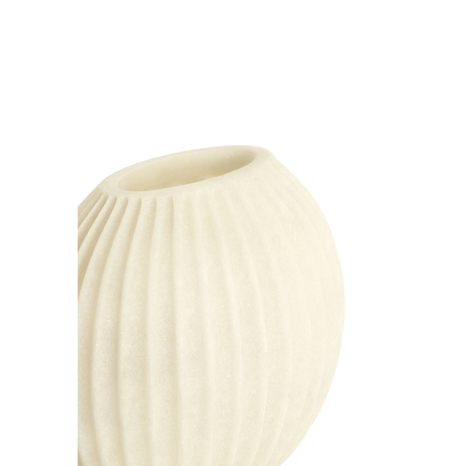 Vase 29x18x24 cm MIRALLI cream