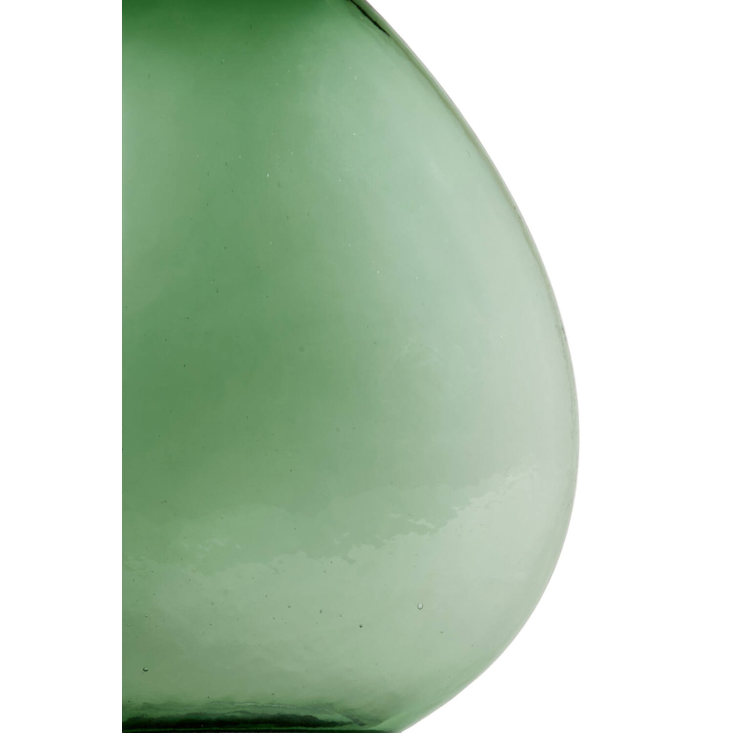 Vase 33x13x33,5 cm SANTINO glass clear green