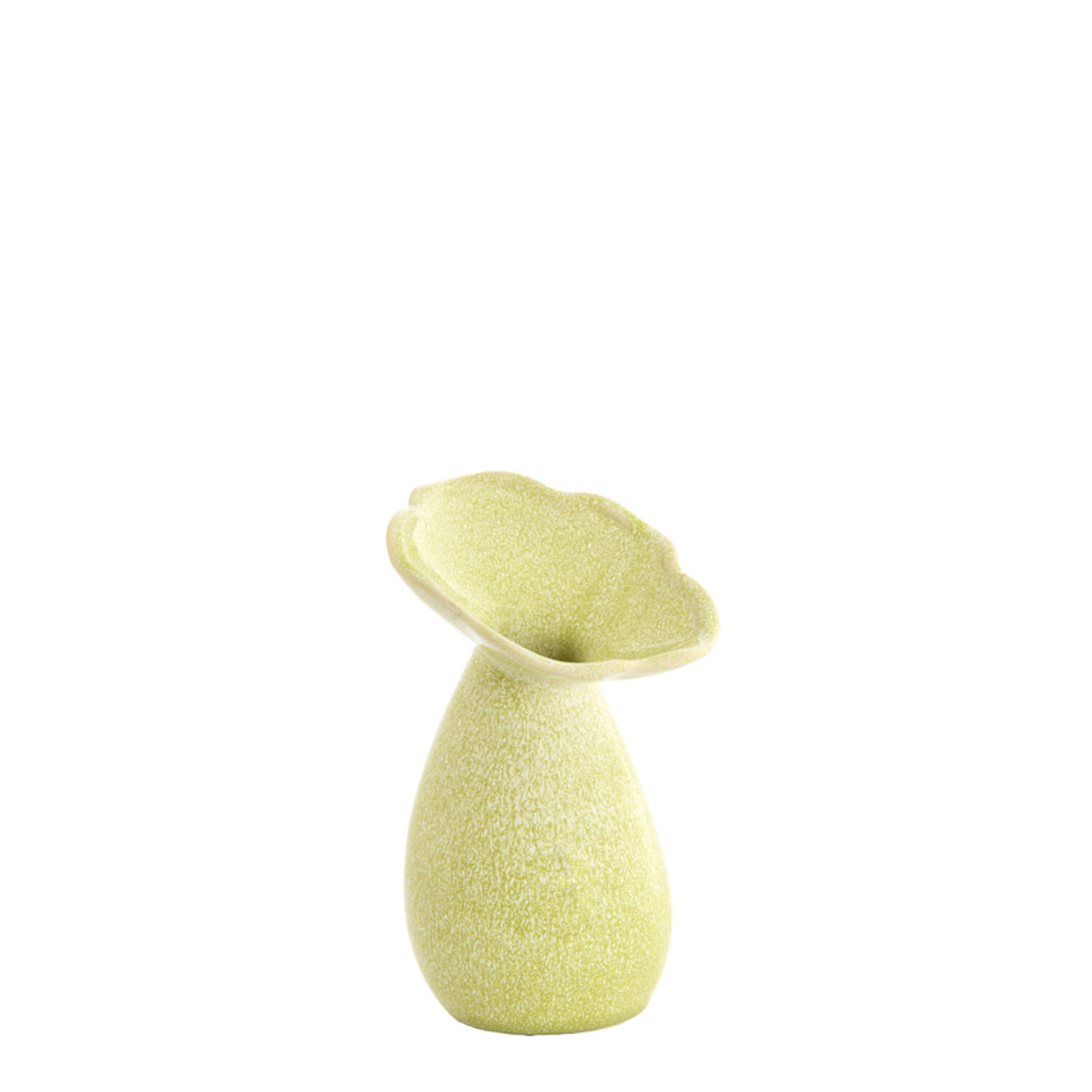 Vase deco Ø10,5x19,5 cm CULLA ceramics light green