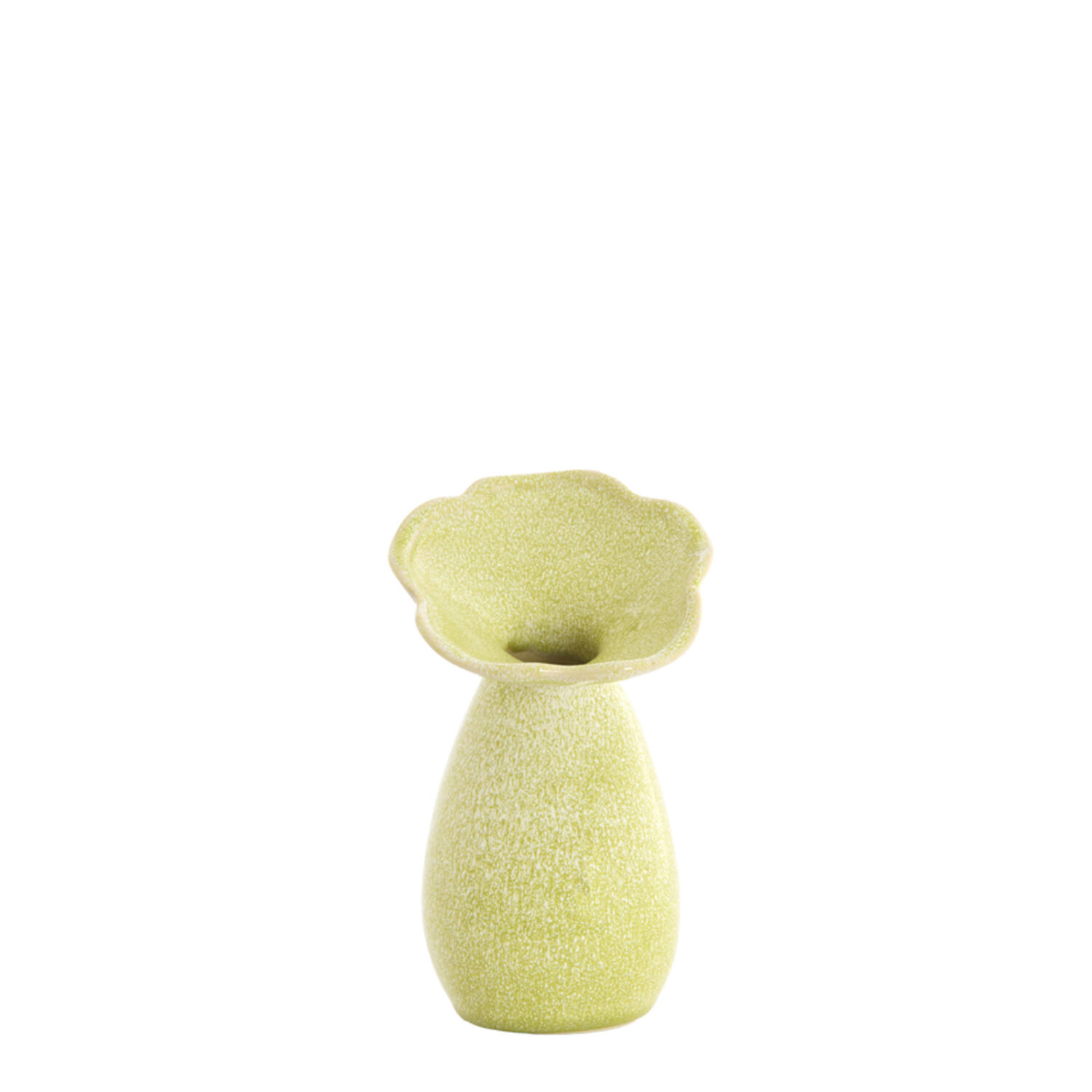 Vase deco Ø10,5x19,5 cm CULLA ceramics light green