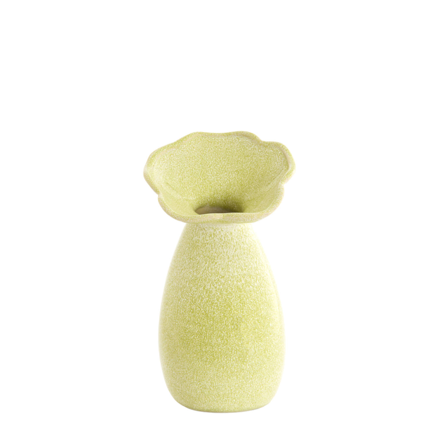 Vase deco Ø14x24 cm CULLA ceramics light green