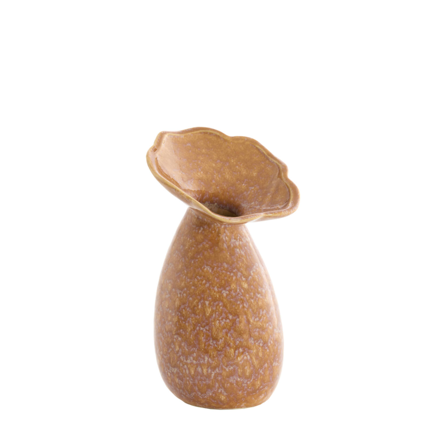 Vase deco Ø14x24 cm CULLA ceramics terra