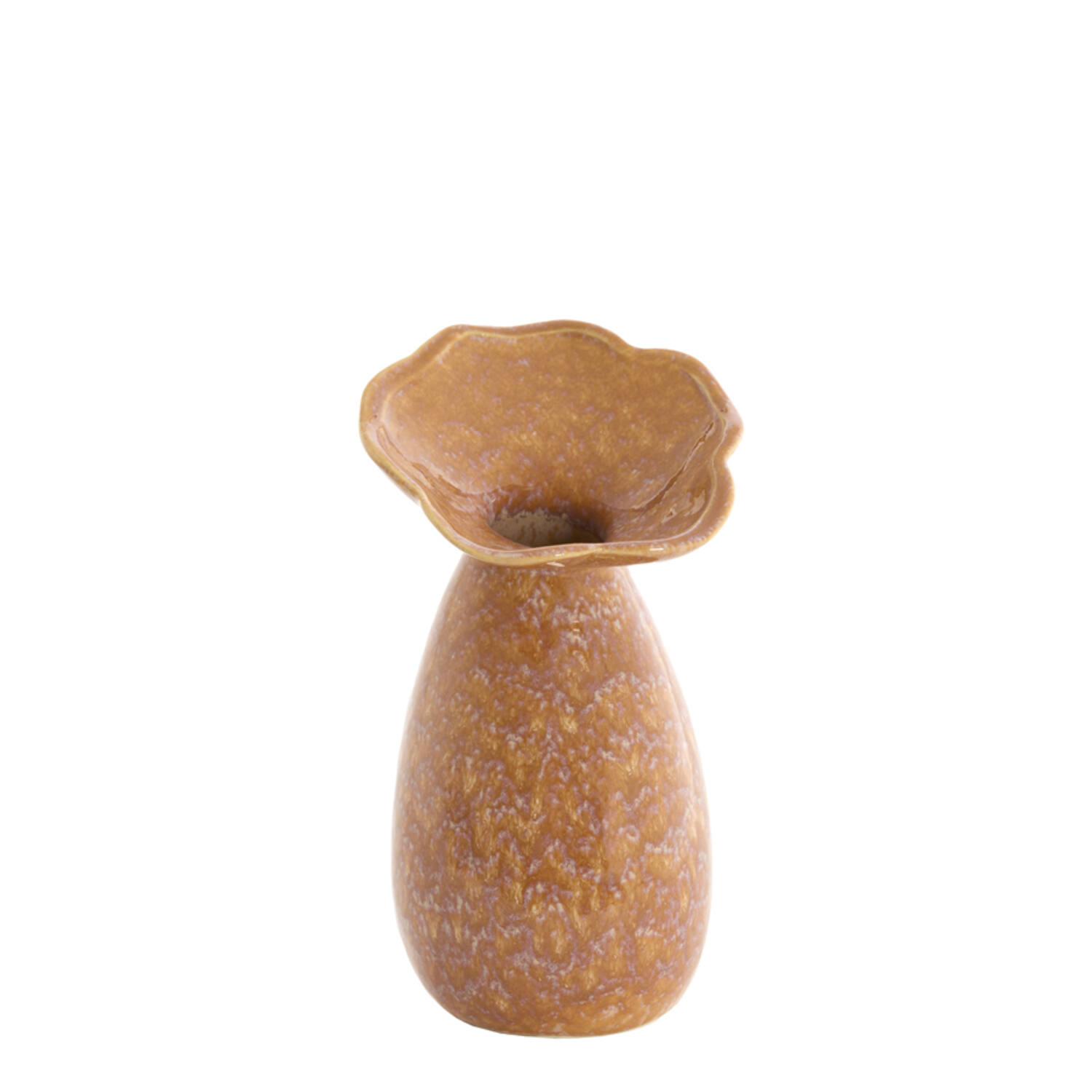 Vase deco Ø14x24 cm CULLA ceramics terra