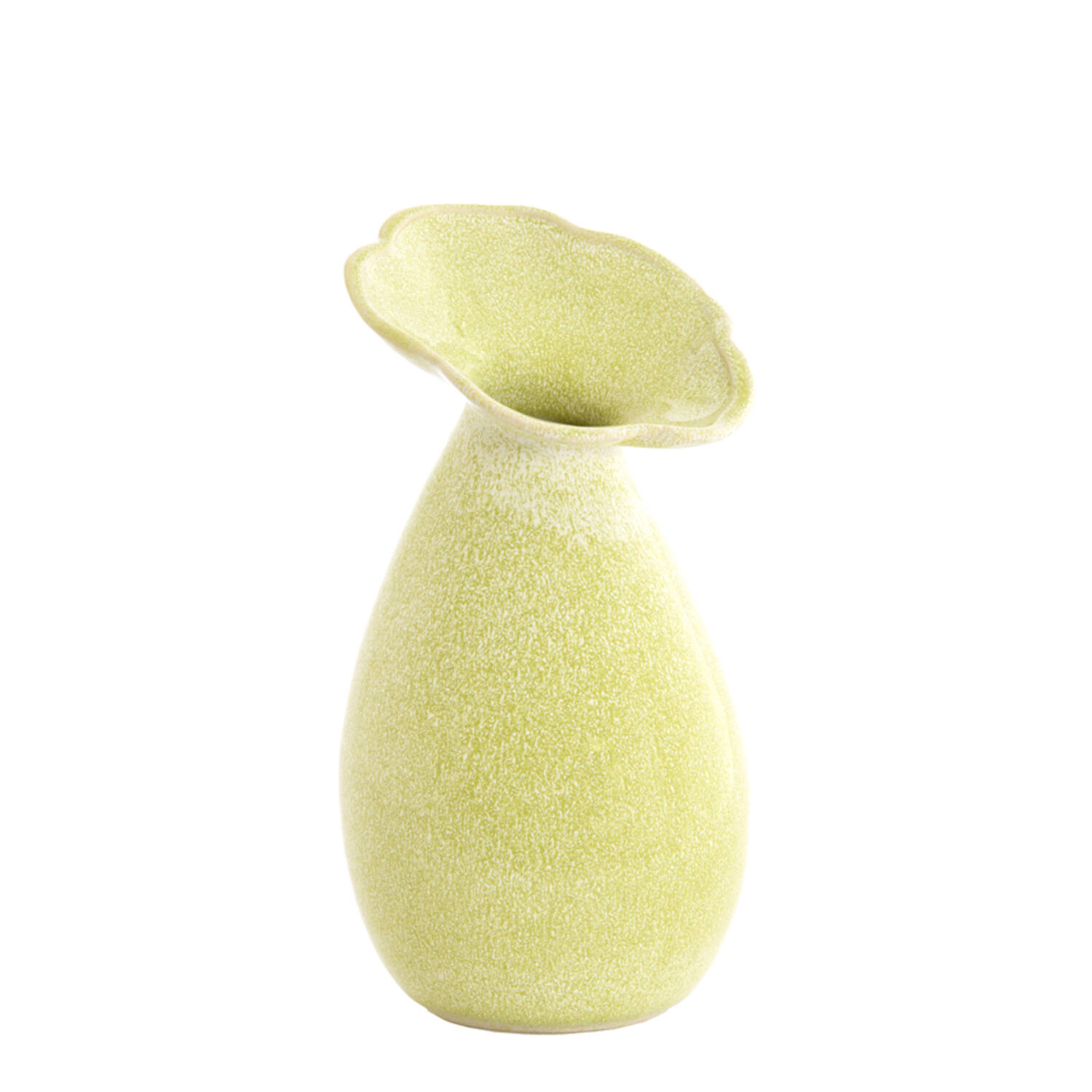 Vase deco Ø15,5x29 cm CULLA ceramics light green
