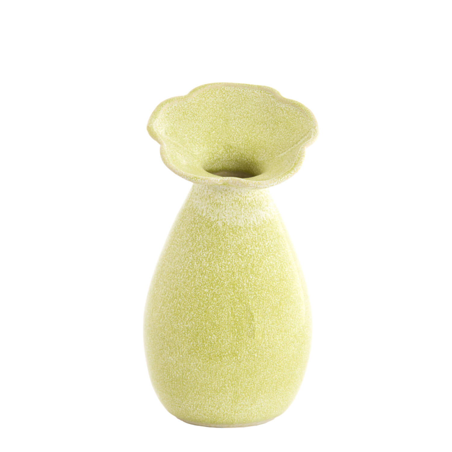 Vase deco Ø15,5x29 cm CULLA ceramics light green