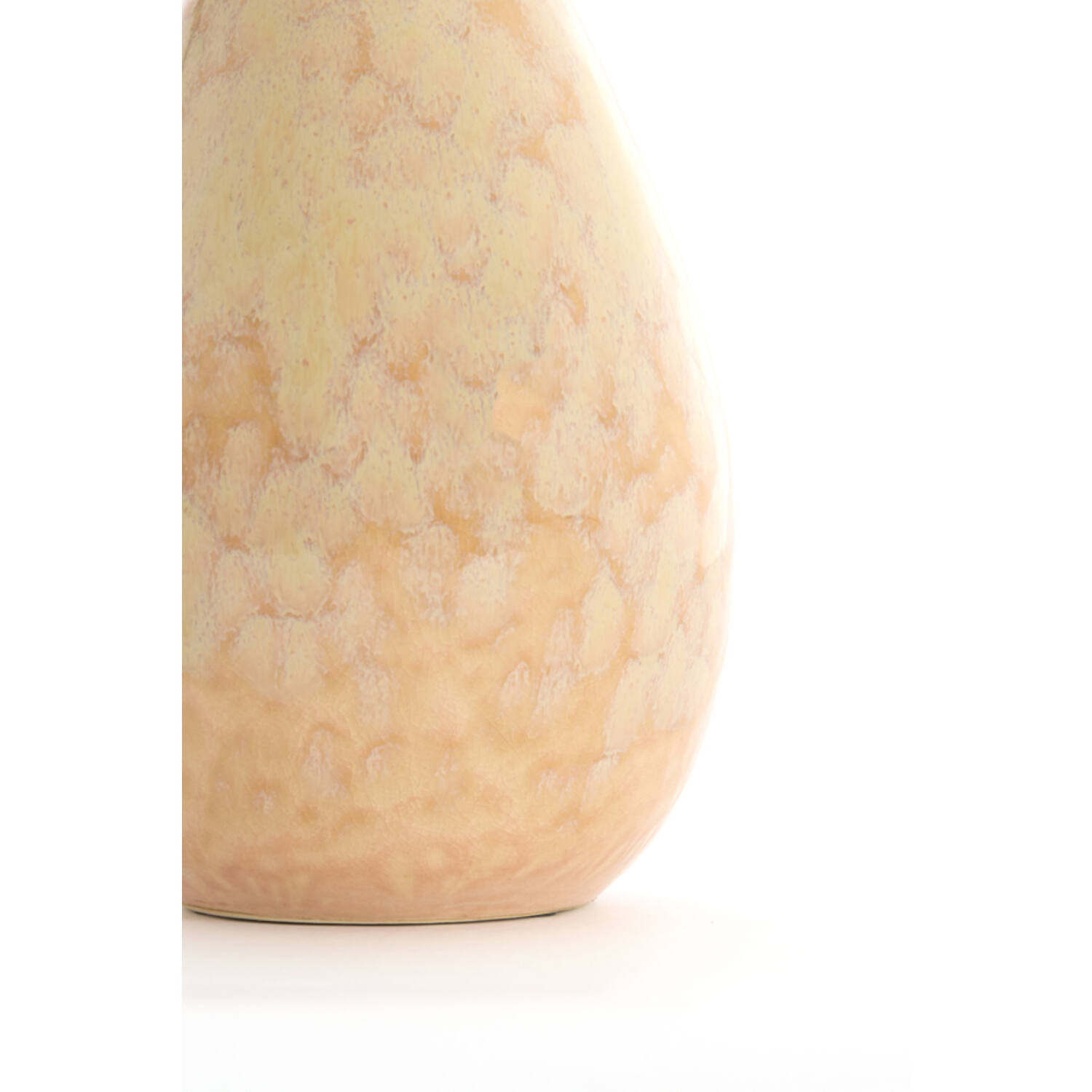 Vase deco Ø15,5x29 cm CULLA ceramics light peach