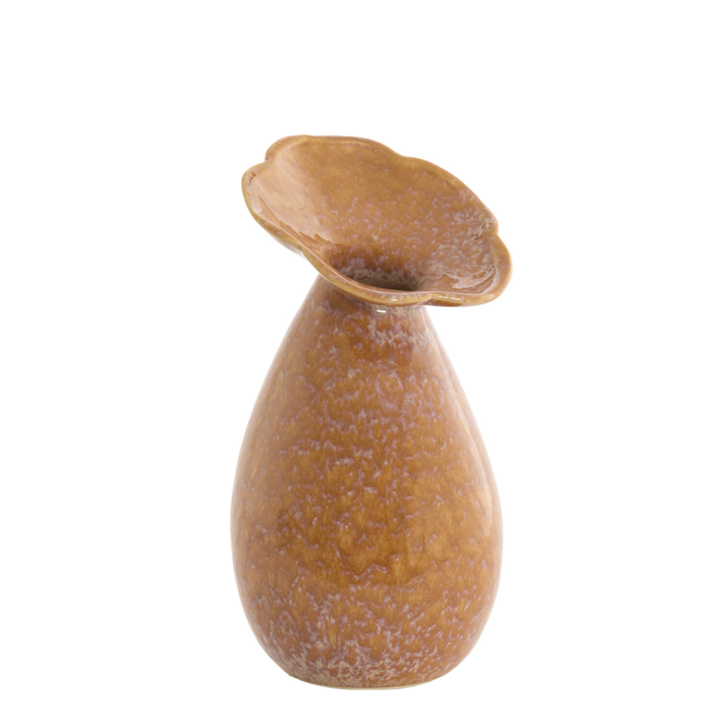 Vase deco Ø15,5x29 cm CULLA ceramics terra