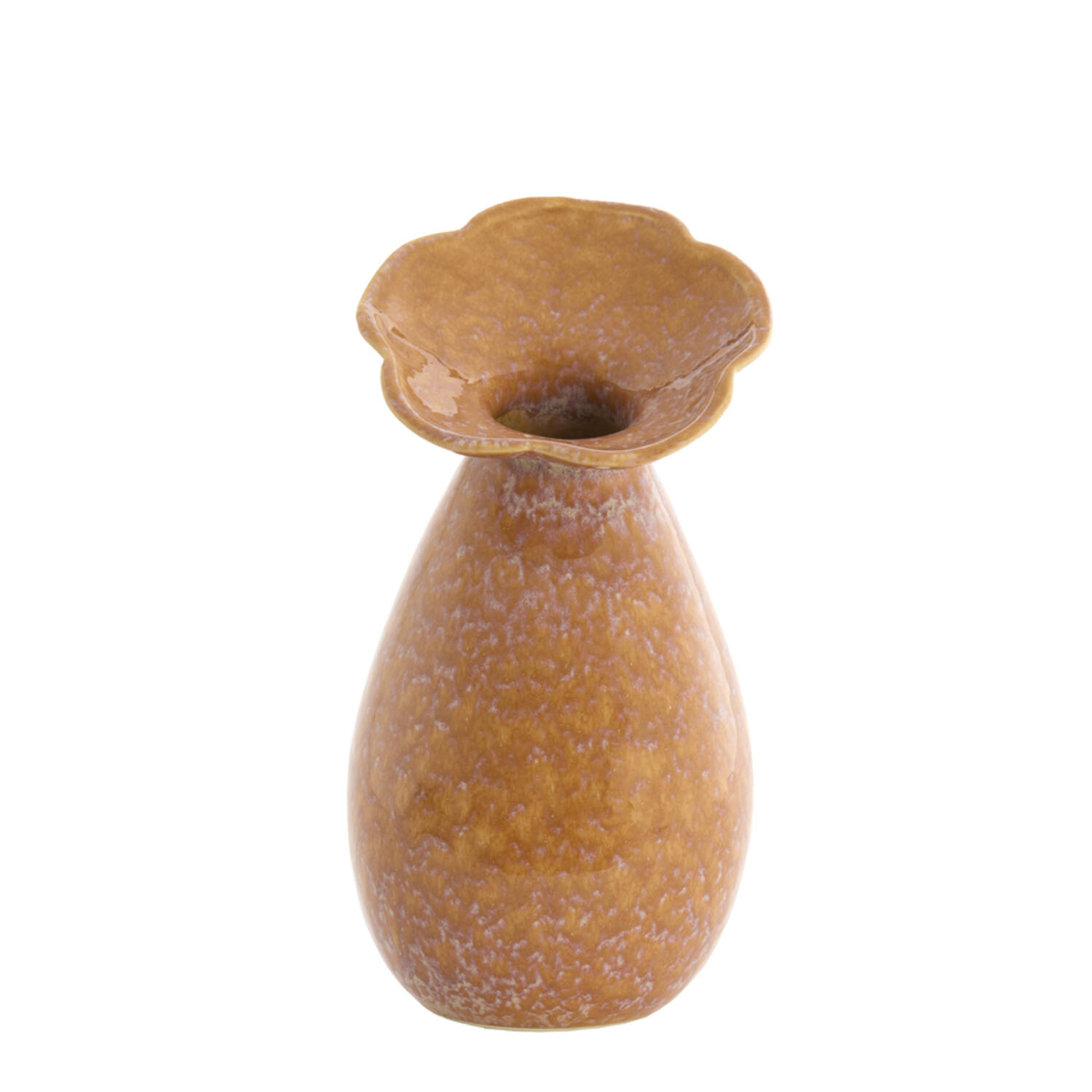 Vase deco Ø15,5x29 cm CULLA ceramics terra