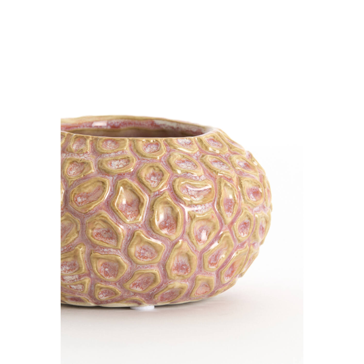 Tealight Ø12x7,5 cm CAREZZA ceramics light pink