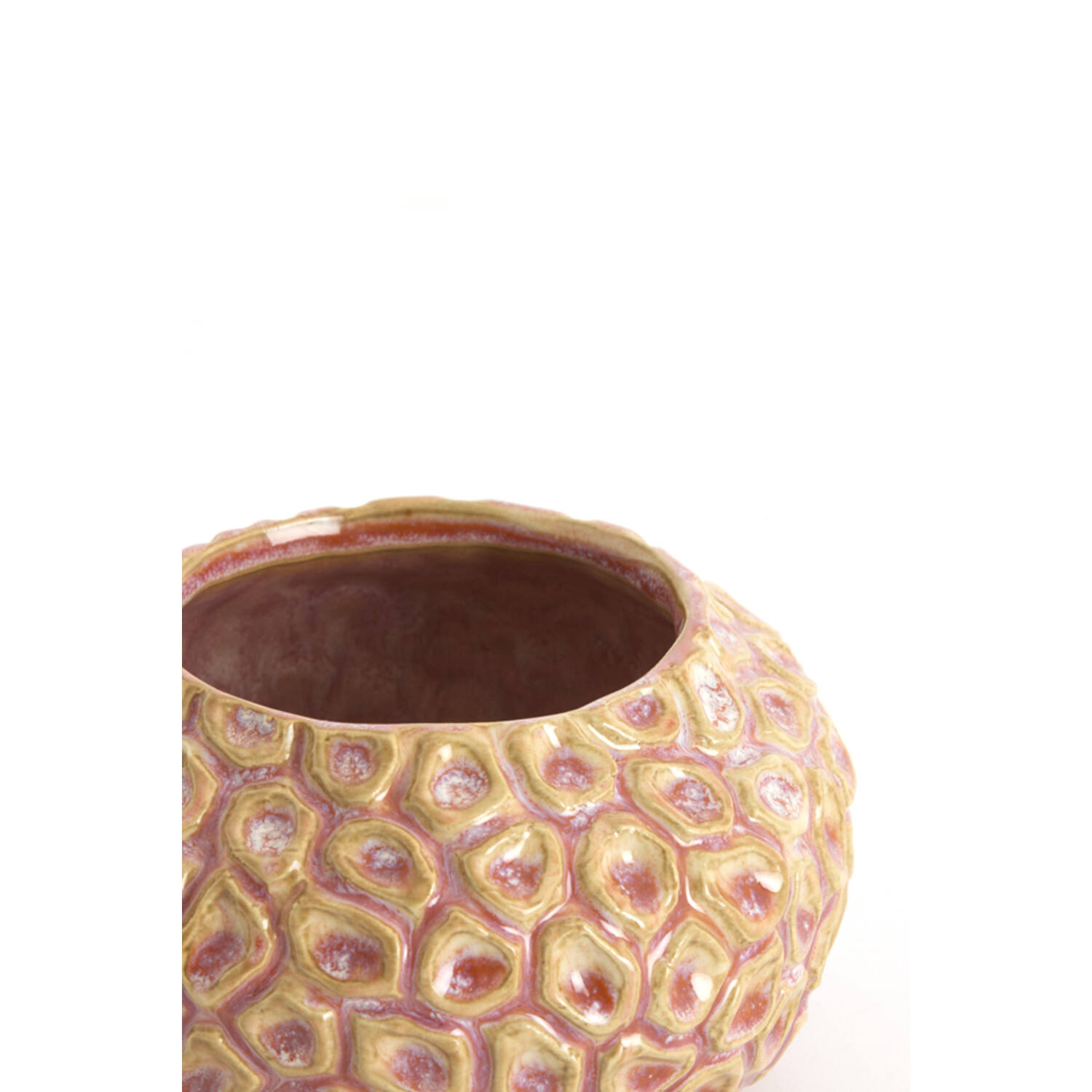Tealight Ø12x7,5 cm CAREZZA ceramics light pink