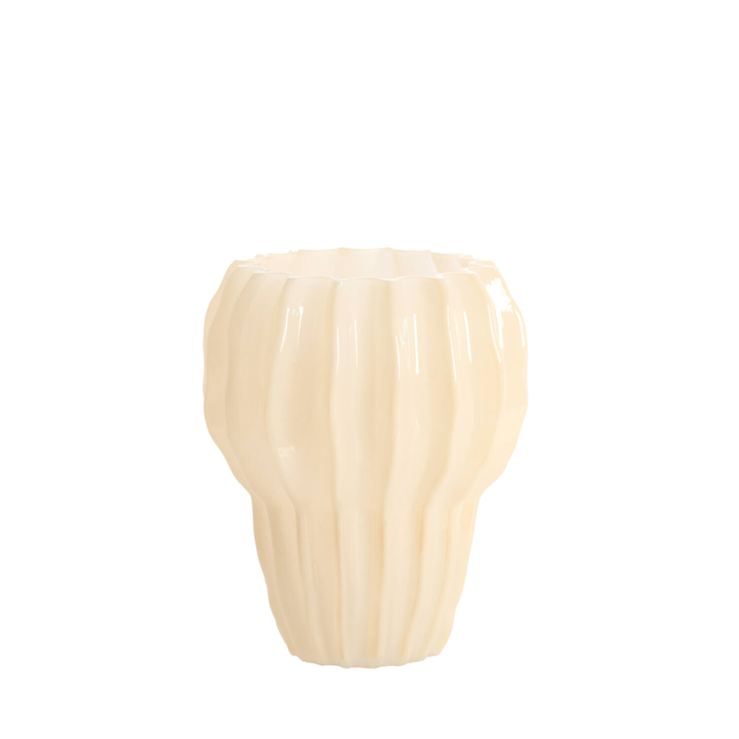 Vase Ø20x24 cm RODENGO glass peach