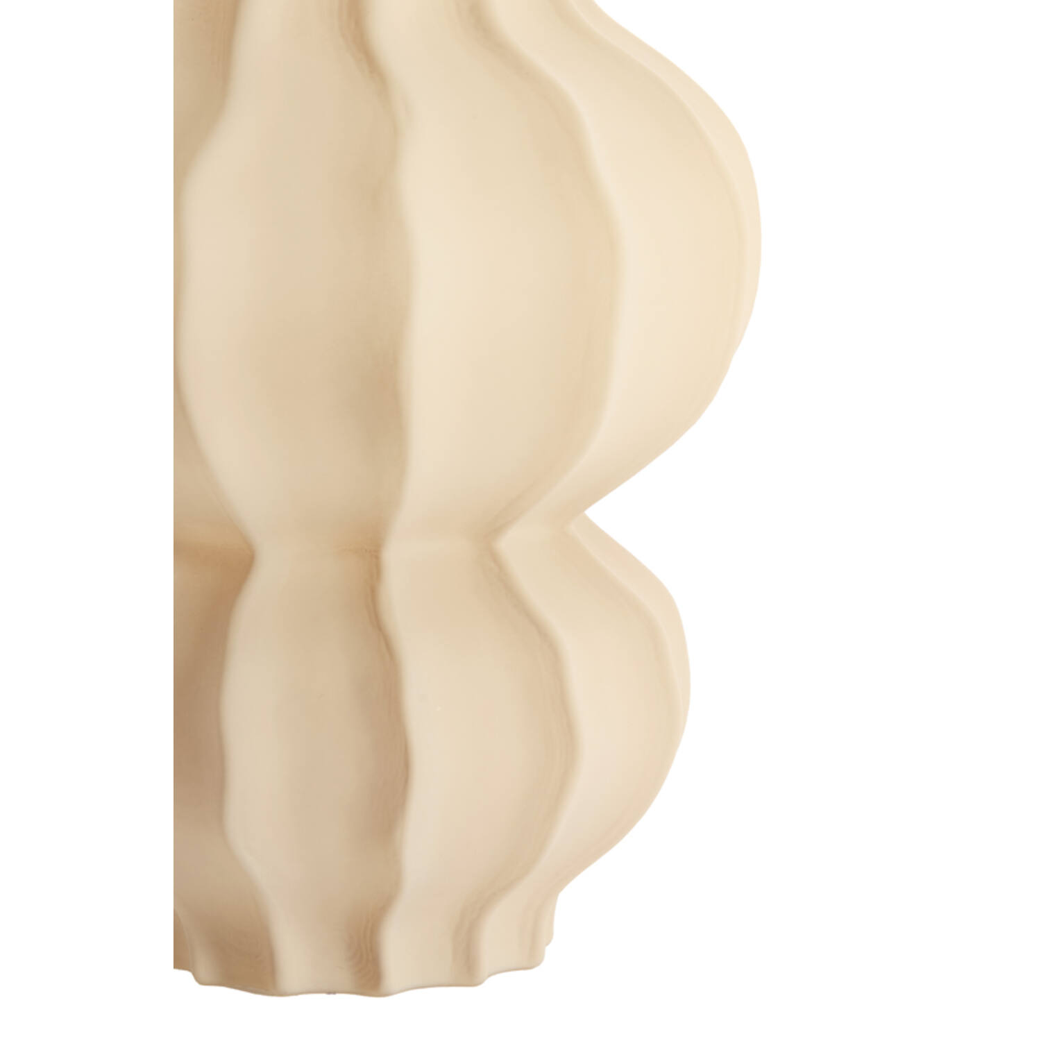 Vase Ø16x18,5 cm MARANZA glass matt sand