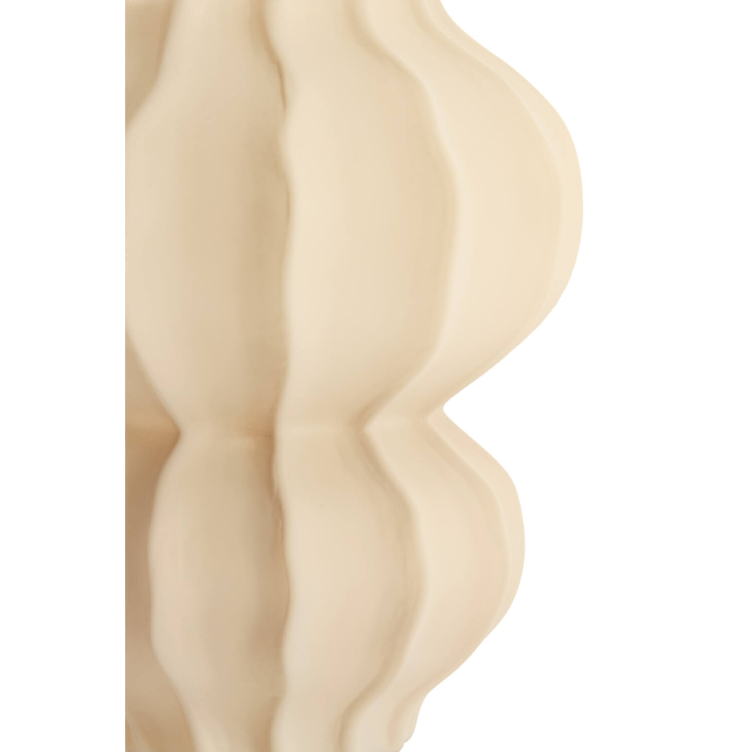 Vase Ø20x23 cm MARANZA glass matt sand
