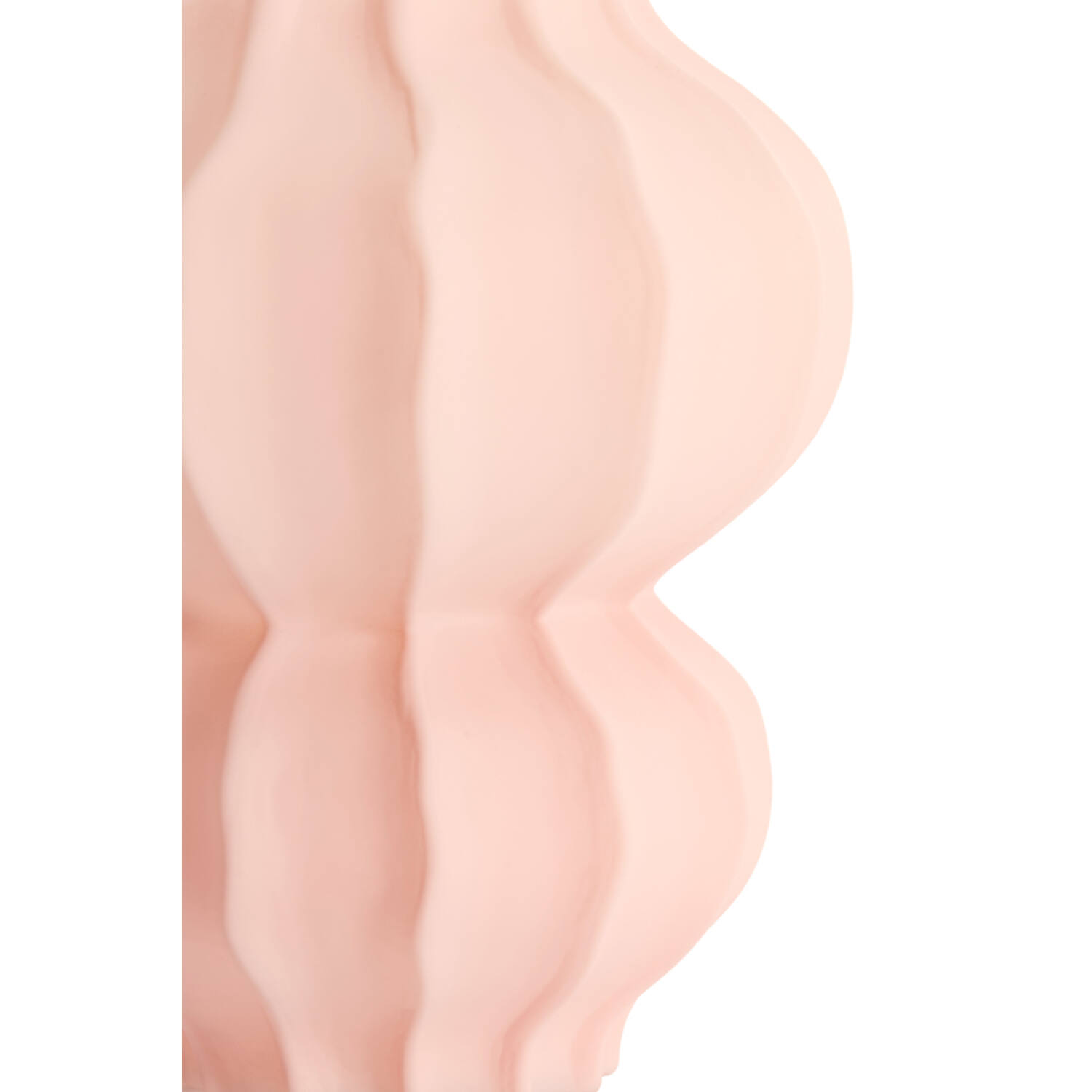 Vase Ø20x23 cm MARANZA glass matt pink