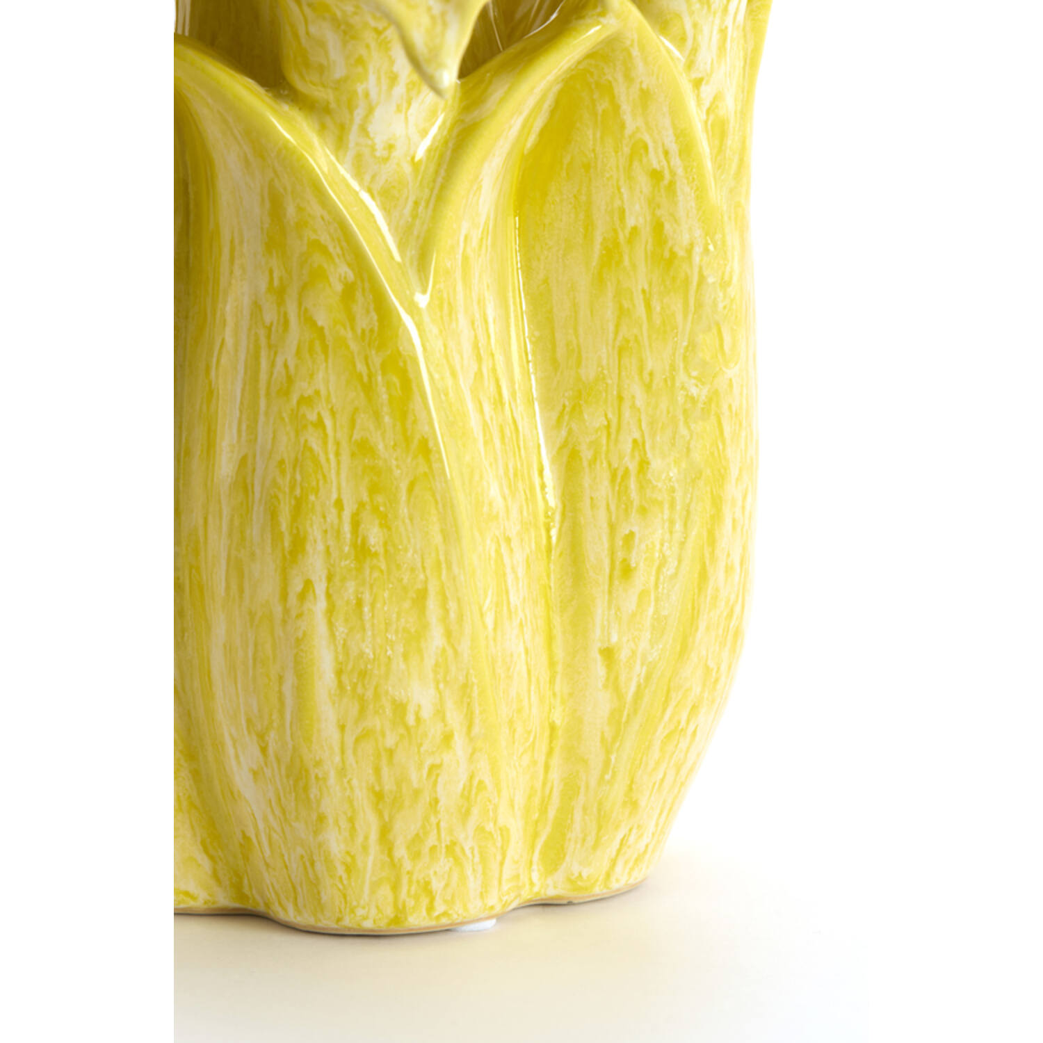 Vase deco Ø21,5x23,5 cm SAMPAGA ceramics yellow