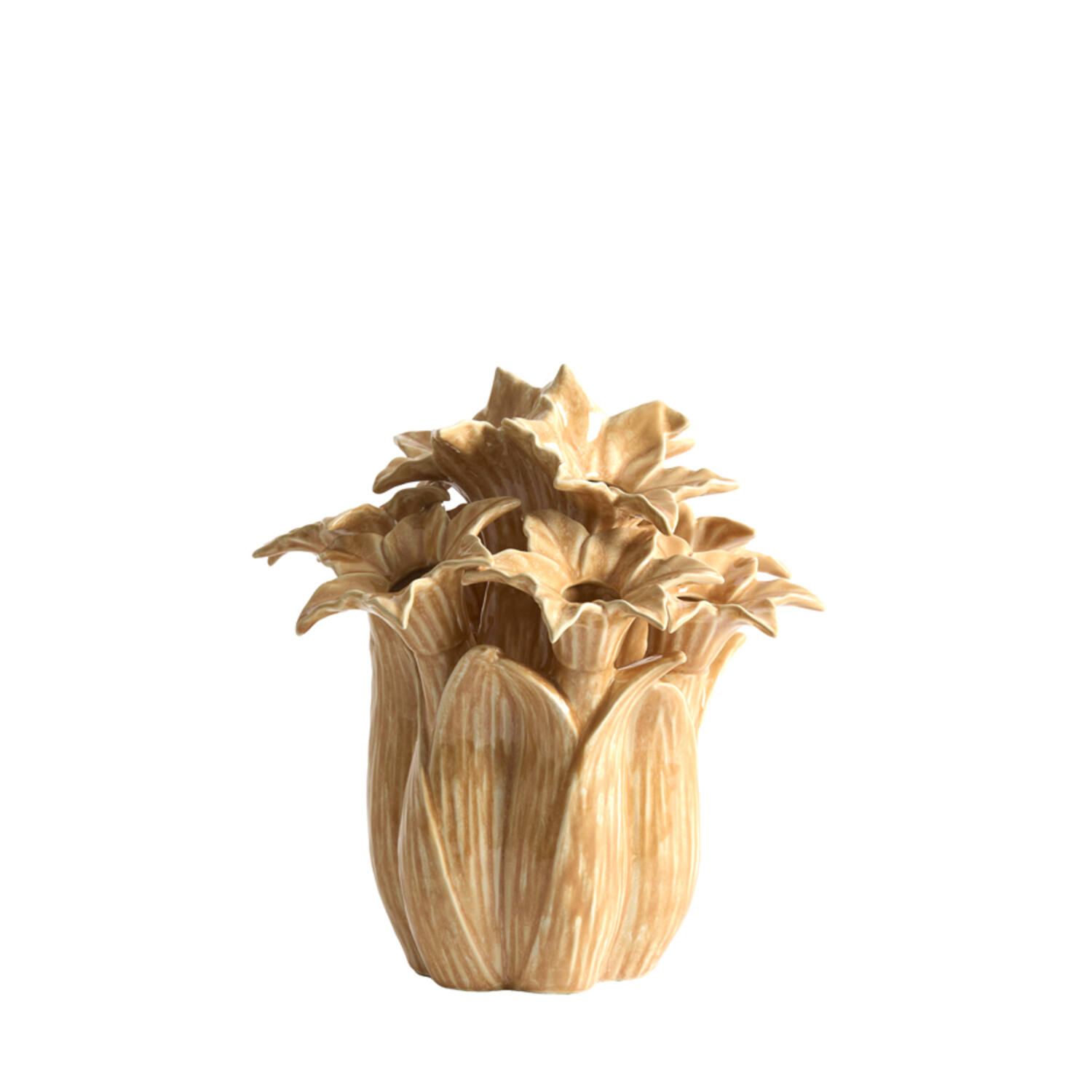 Vase deco Ø26,5x28 cm SAMPAGA ceramics orange