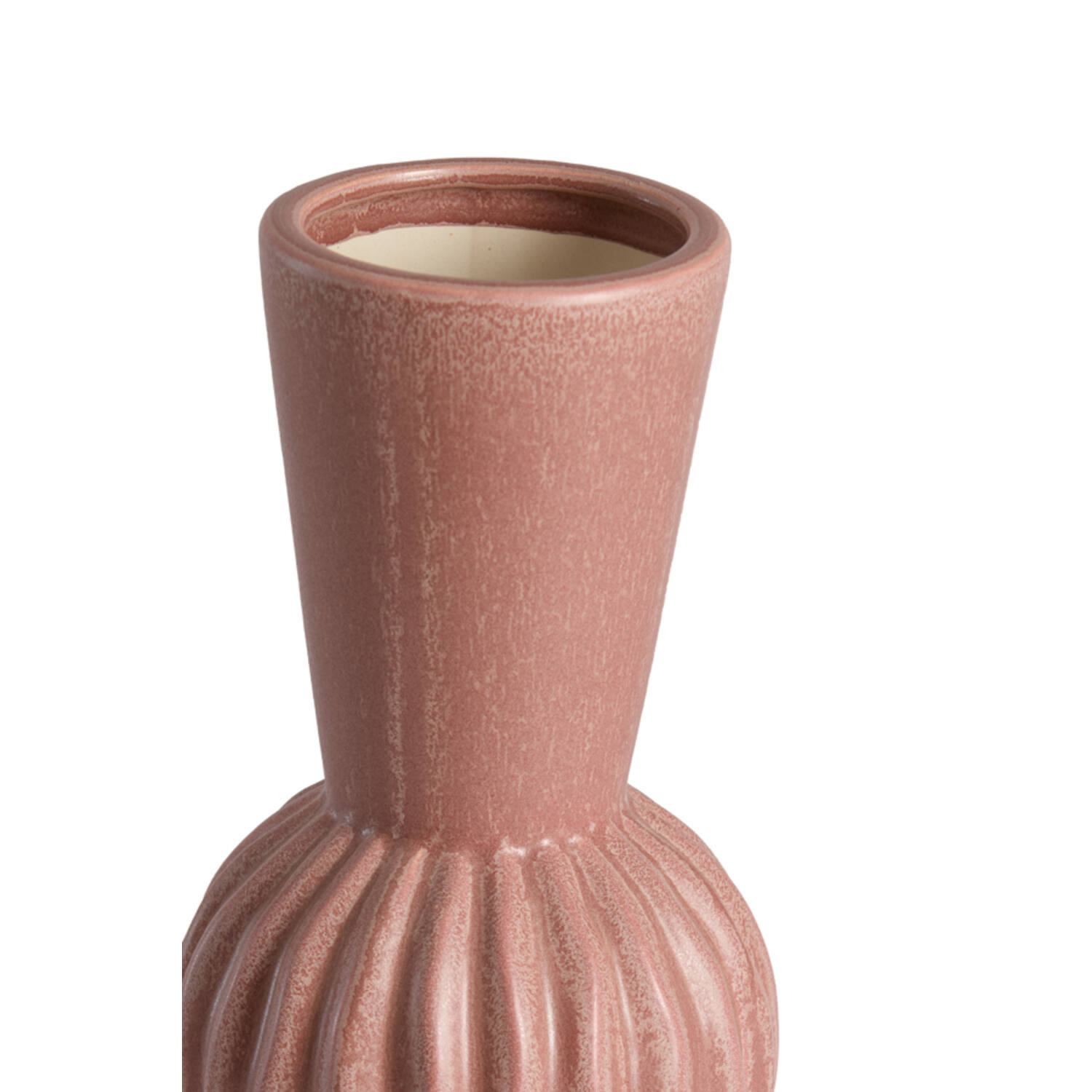 Vase deco Ø13,5x51 cm SUZZARA ceramics old pink