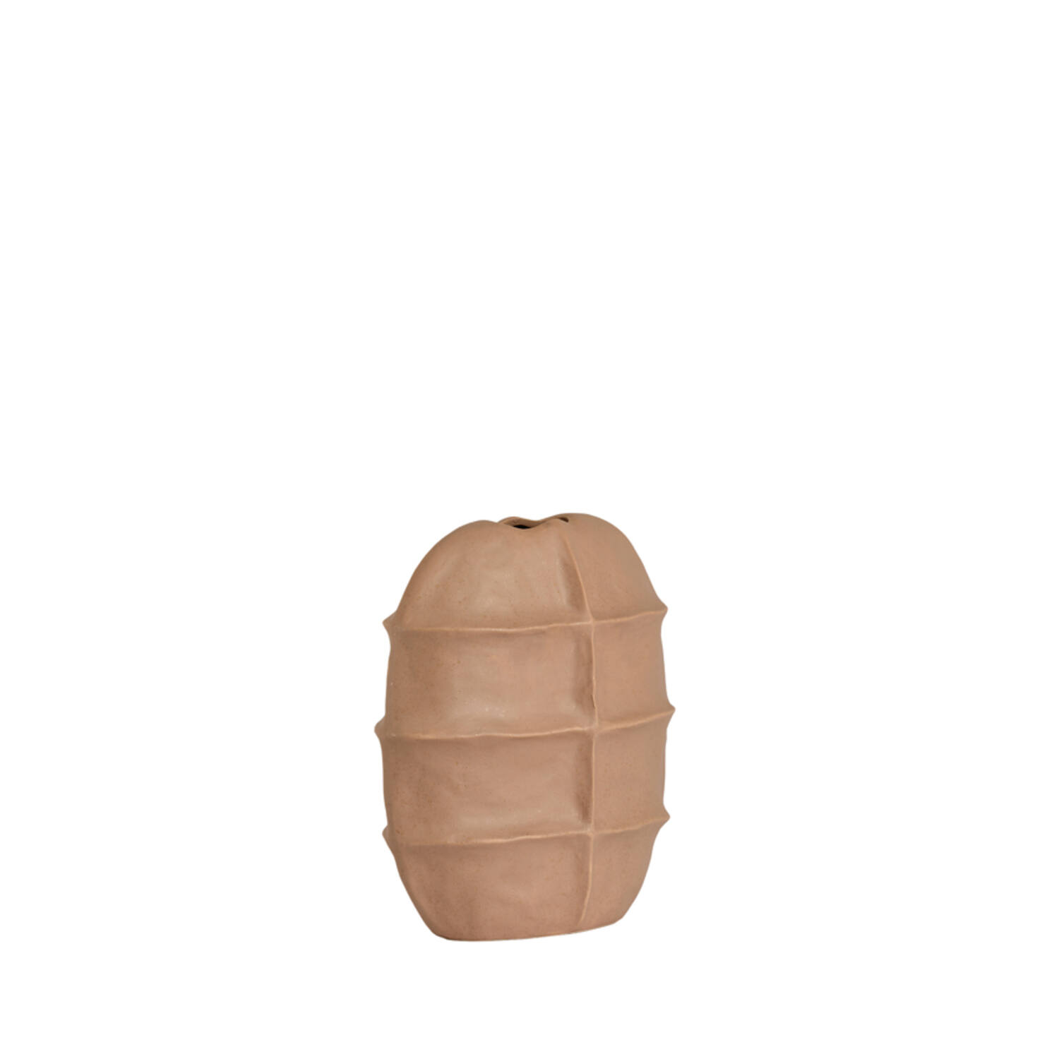 Vase deco 25x12,5x28 cm MANTU ceramics matt old pink