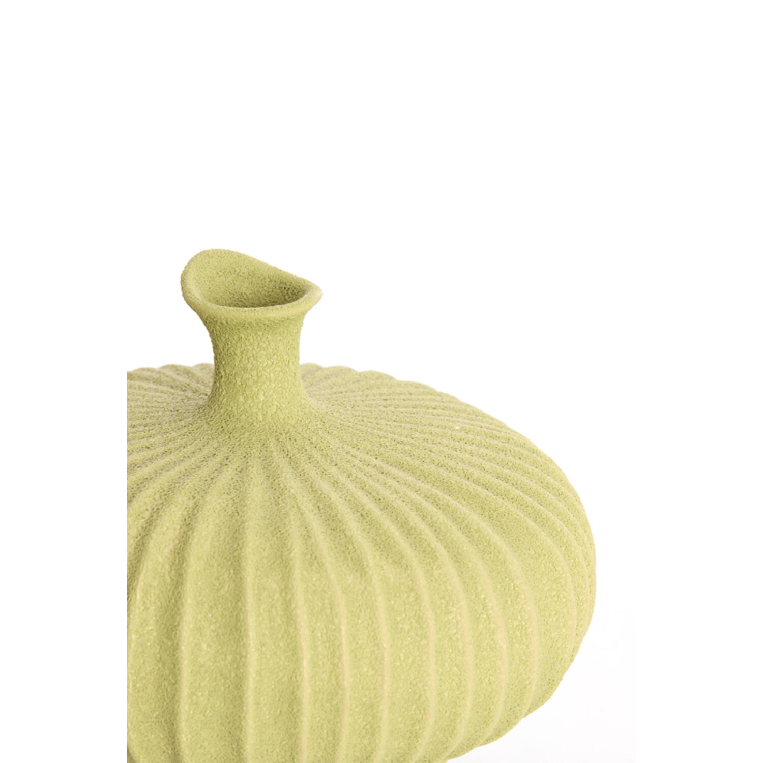 Vase deco 23x22,5x18 cm NEVANO matt green