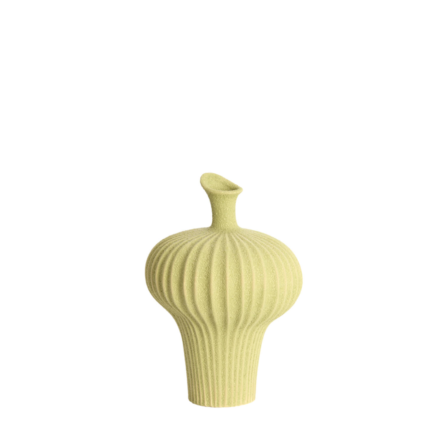Vase deco 23x22x32,5 cm NEVANO matt green