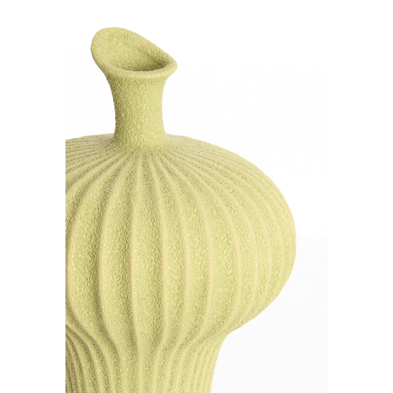 Vase deco 23x22x32,5 cm NEVANO matt green