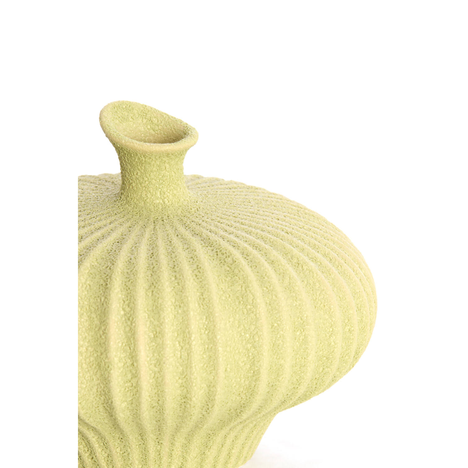 Vase deco 31x29,5x25,5 cm NEVANO matt green