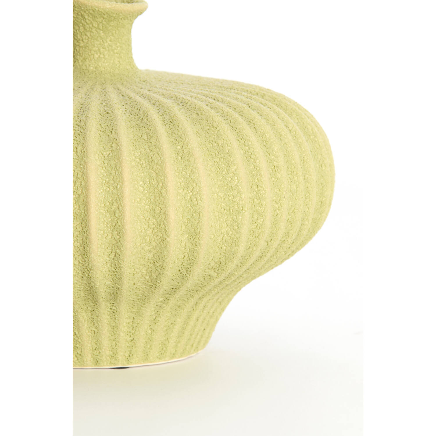 Vase deco 31x29,5x25,5 cm NEVANO matt green