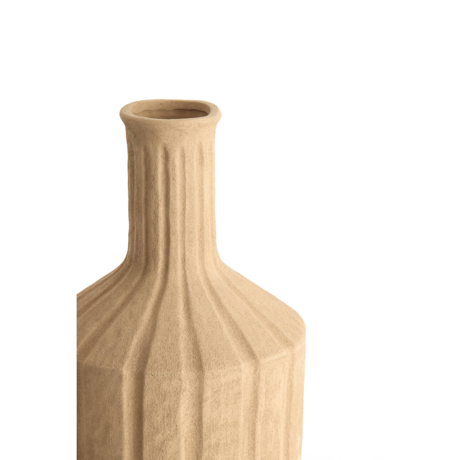 Vase deco Ø22,5x58 cm AYNA ceramics light peach