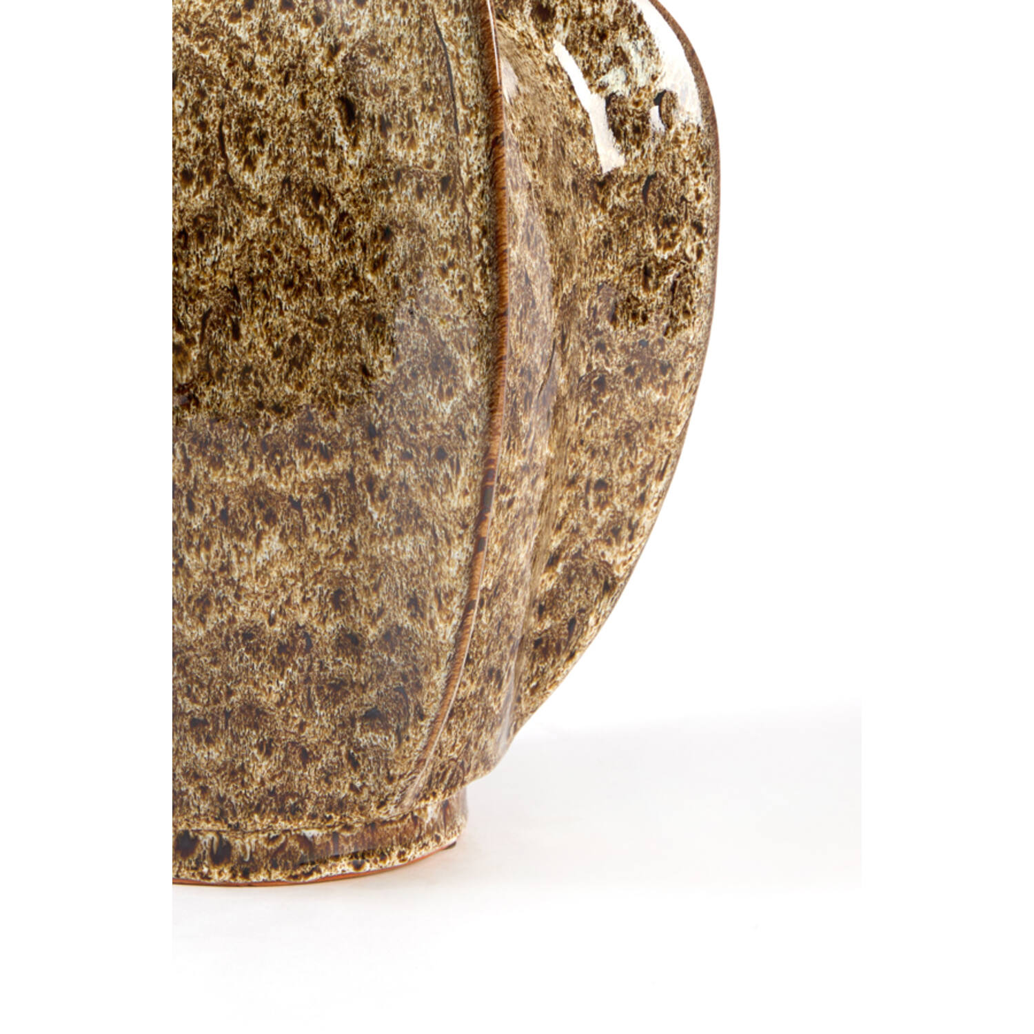 Vase deco Ø31x34 cm TOPITA ceramics cream-brown