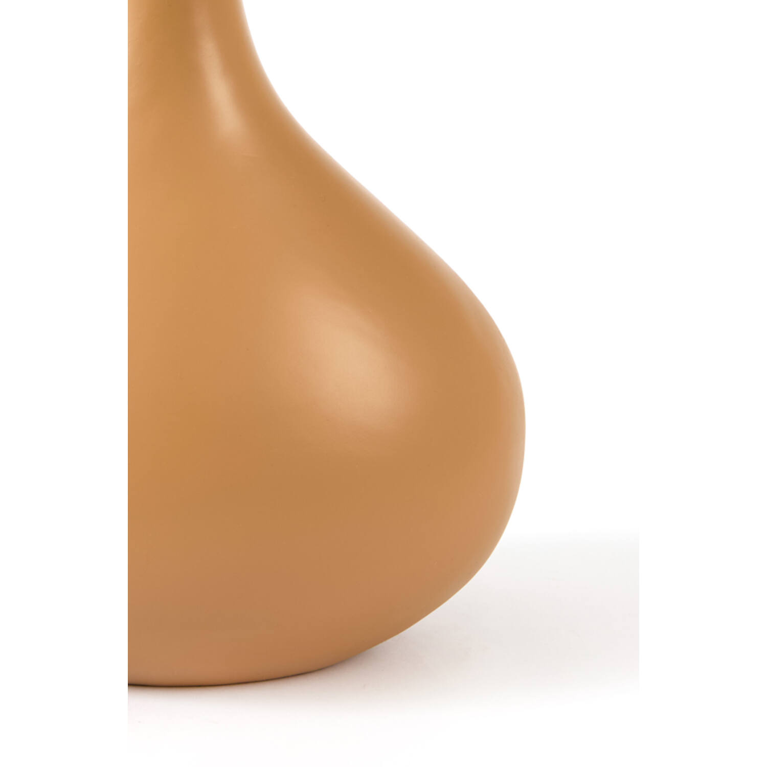 Vase deco 24,5x16,5x30,5 cm LINETA caramel-sand