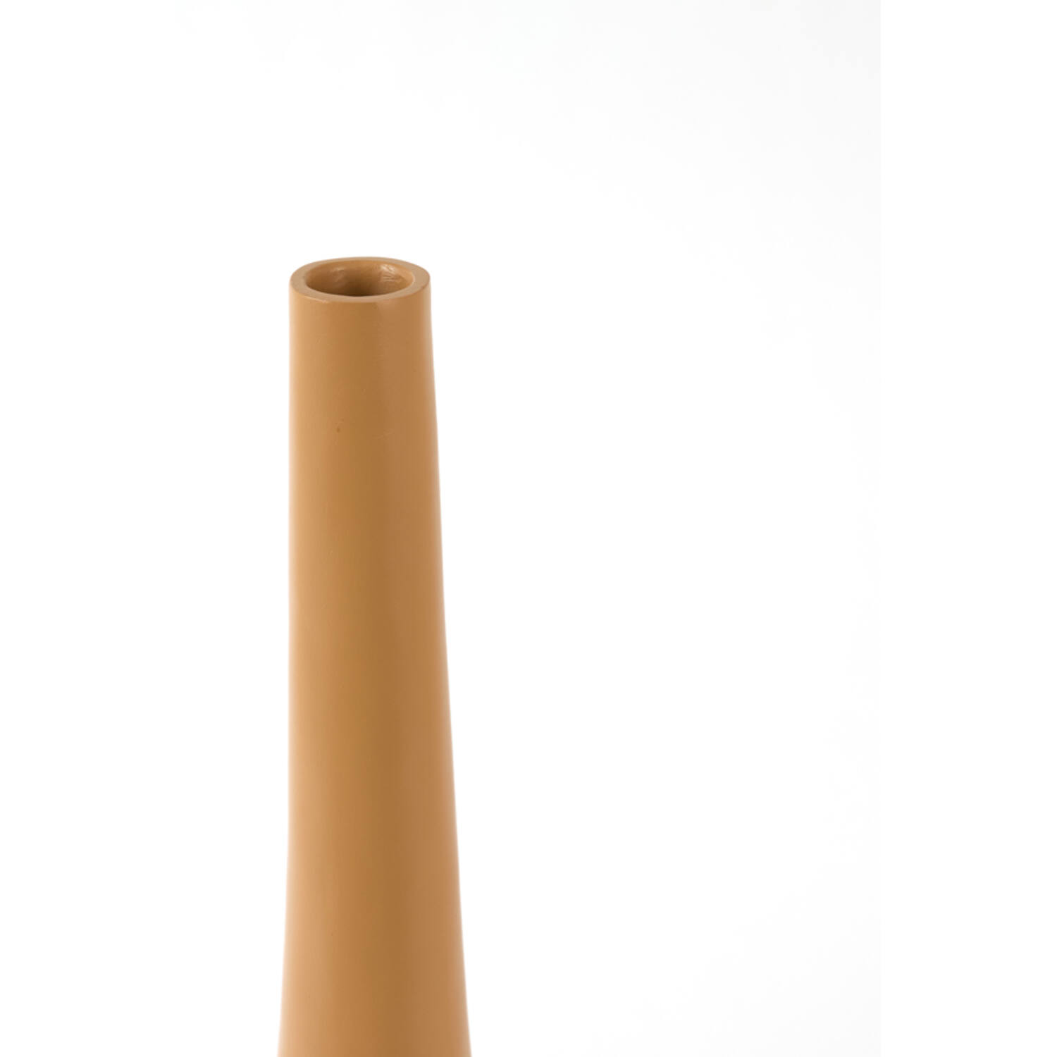 Vase deco 24,5x16,5x55 cm LINETA caramel-sand