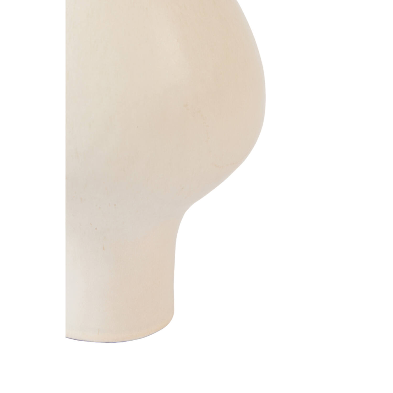 Vase deco Ø18,5x29,5 cm ZAROTI ceramics cream
