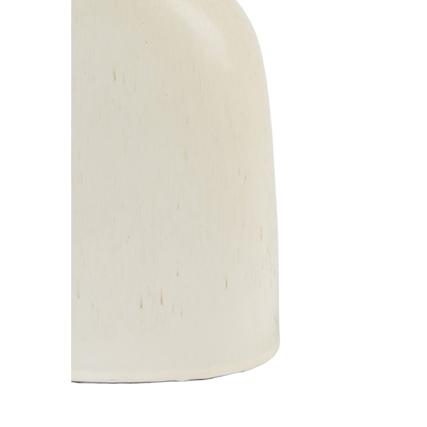 Vase deco 22,5x14x41 cm DAVITO ceramics cream