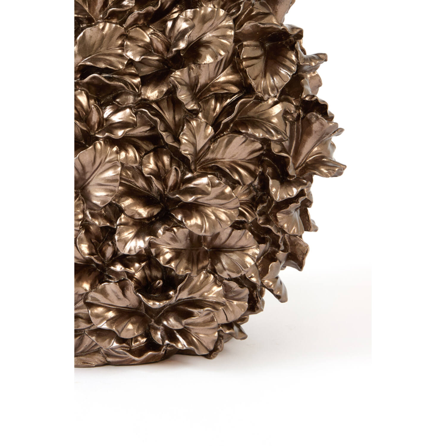 Vase deco 46x22x36,5 cm VELINA brown-bronze