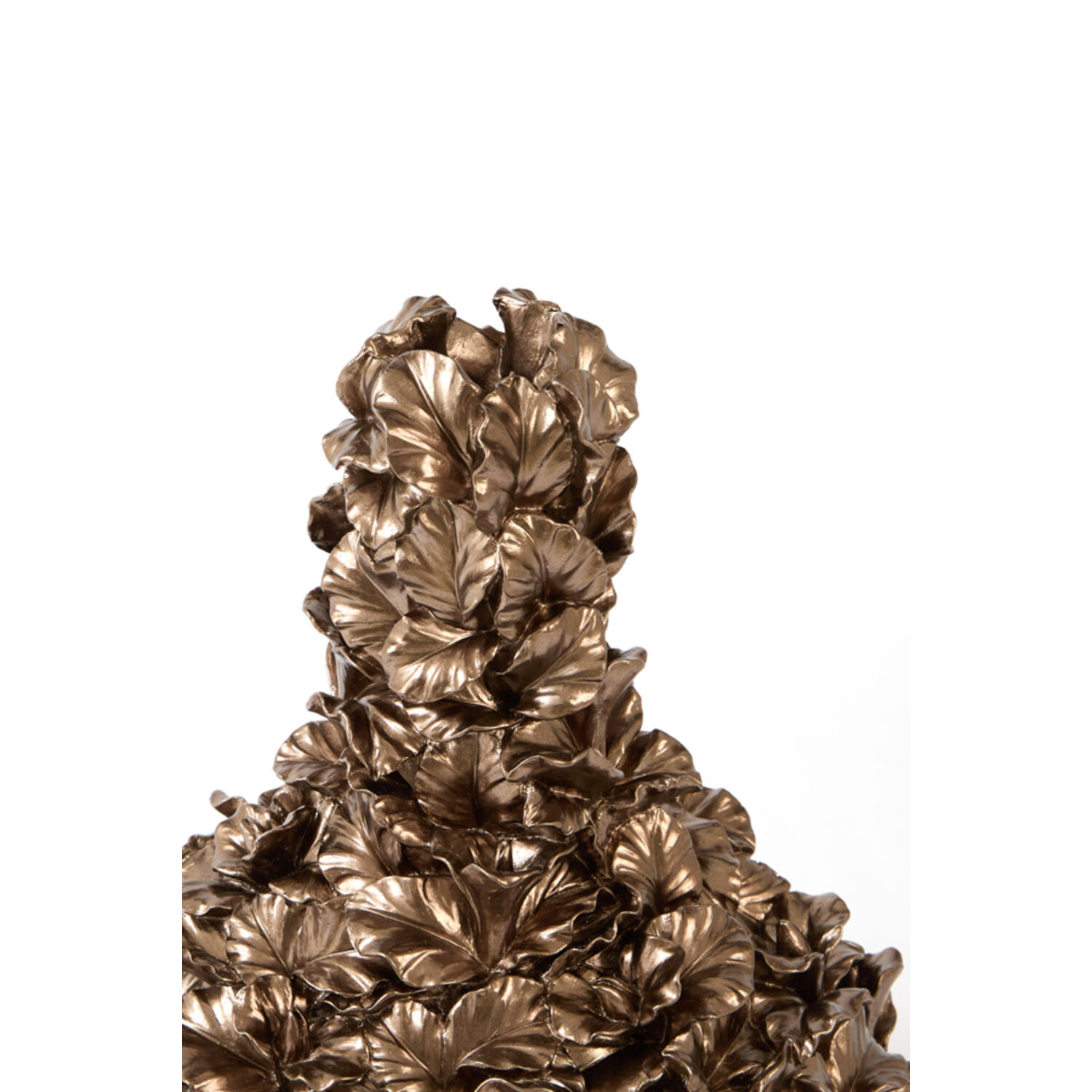 Vase deco 30x22x36 cm VELINA brown-bronze