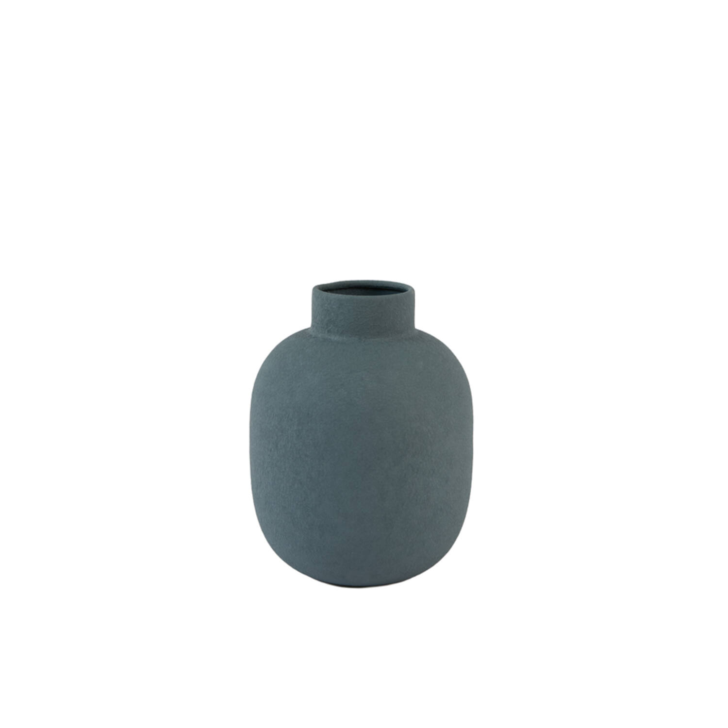 Vase deco Ø16x20 cm ANDORI matt dark blue