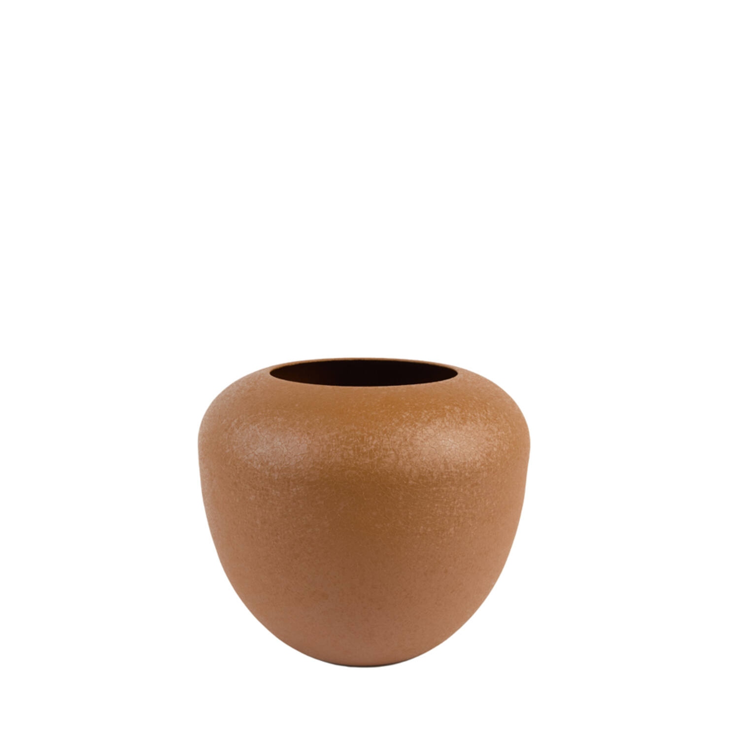 Pot deco Ø40x35 cm MILZO matt caramel